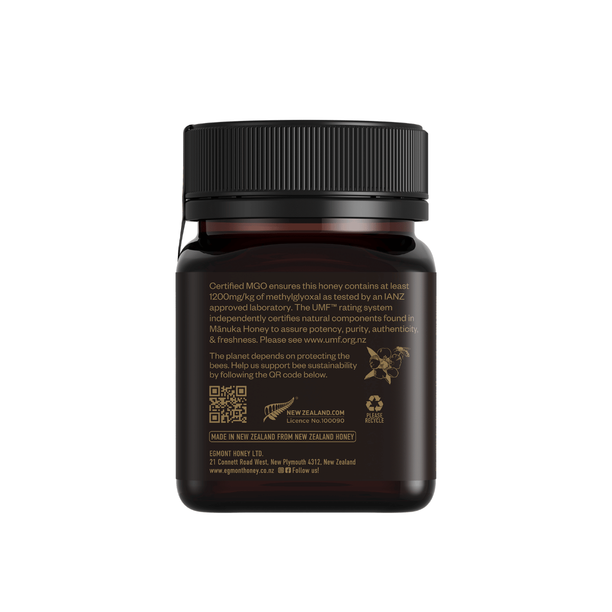 Manuka Honey MGO 1200+ (UMF 25+) - 3 Pack